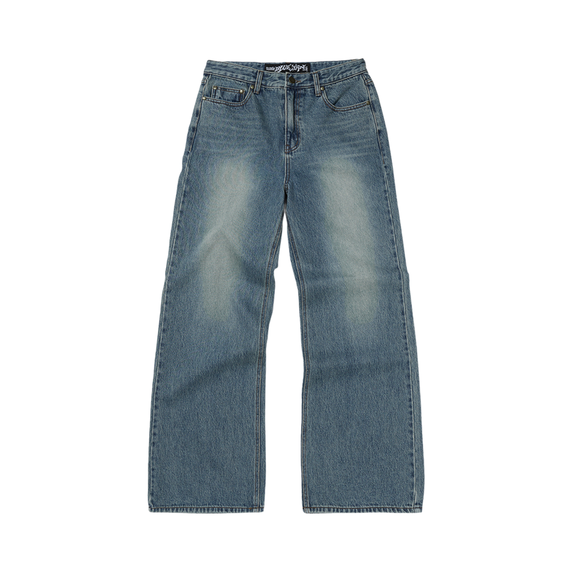 SDESBO414BL Suade Vintage Bootcut Denim Blue