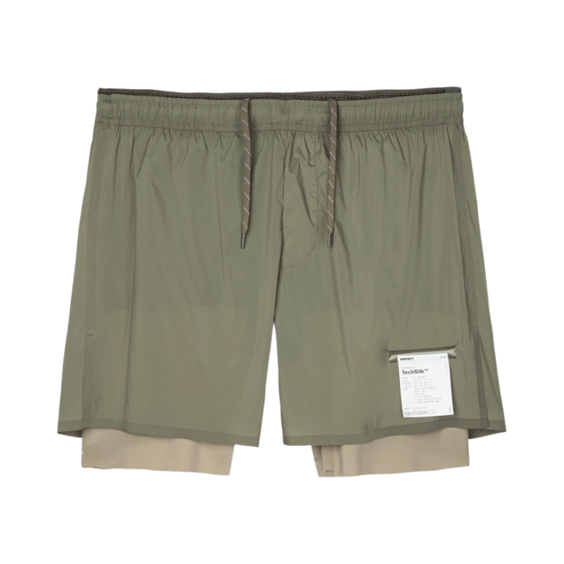 5193-VE-RA Satisfy Techsilk 8 Inch Shorts Vetiver