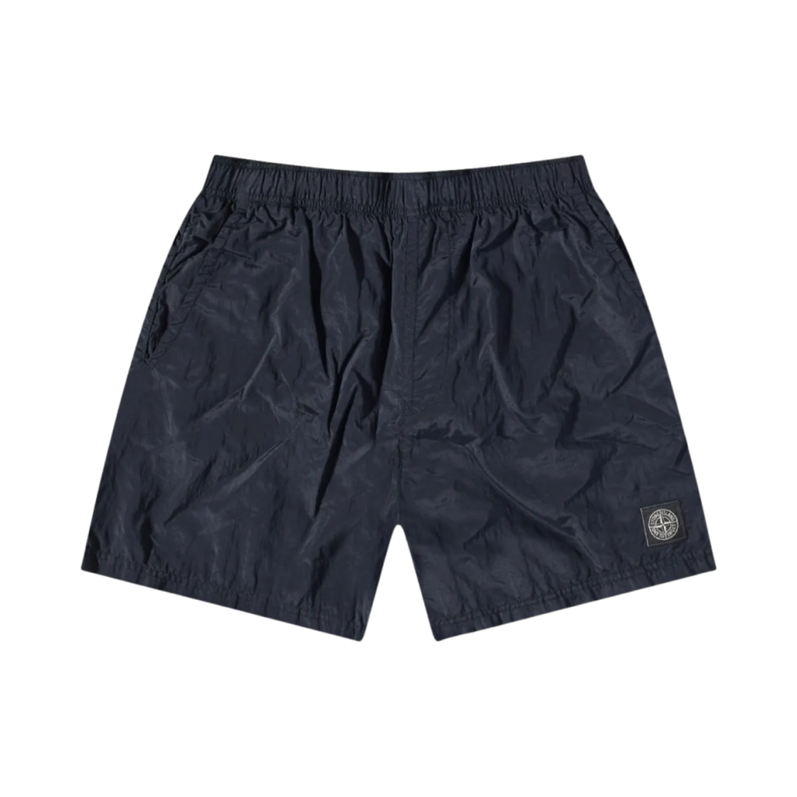스톤 아일랜드 B0943 나일론 메탈 에코닐 재생 나일론 스위밍 트렁크 네이비 블루 - 22FW(Stone Island B0943 Nylon Metal in Econyl Regenerated Nylon Swimming Trunk Navy Blue - 22FW)