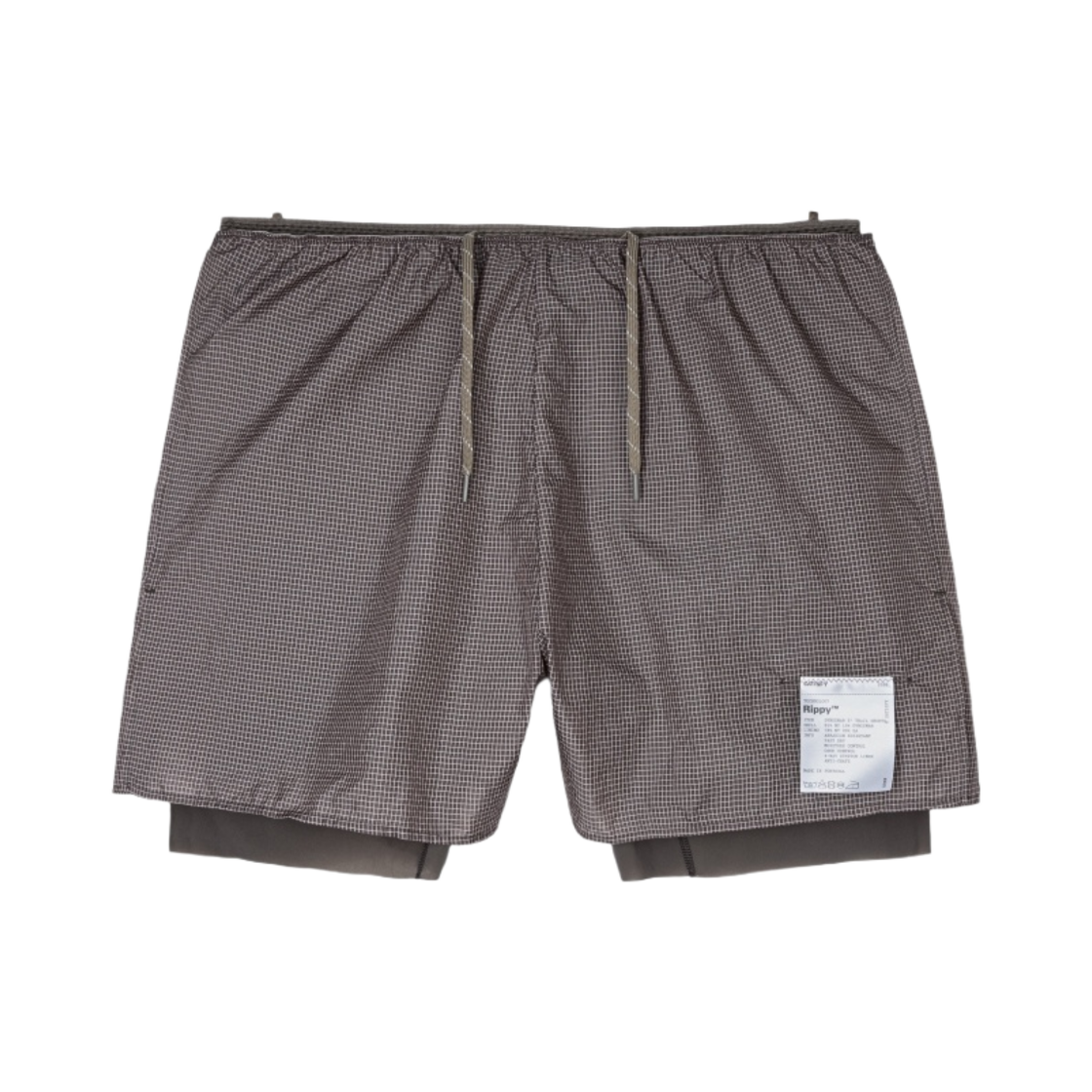 새티스파이 리피 다이니마 3인치 트레일 쇼츠 퀵샌드(Satisfy Rippy Dyneema 3 Inch Trail Shorts Quicksand)