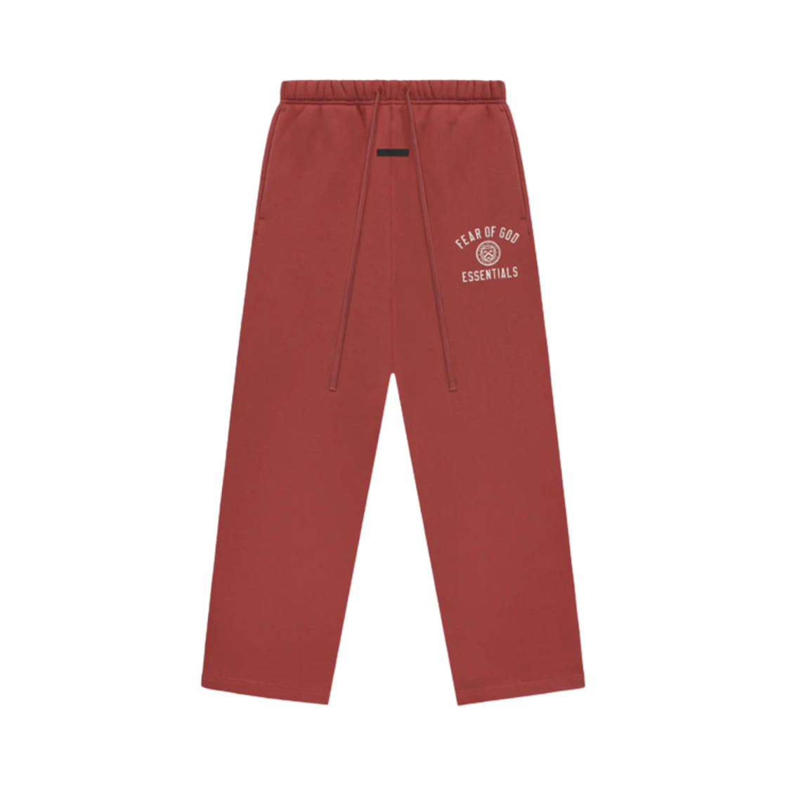- Essentials Fleece Relaxed Sweatpant Crimson - 24FW
