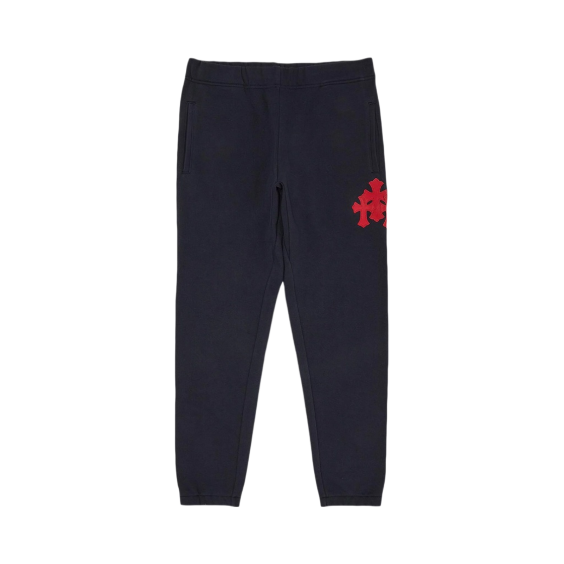 크롬하츠 크로스 스웨트팬츠 네이비(Chrome Hearts Cross Sweatpants Navy)