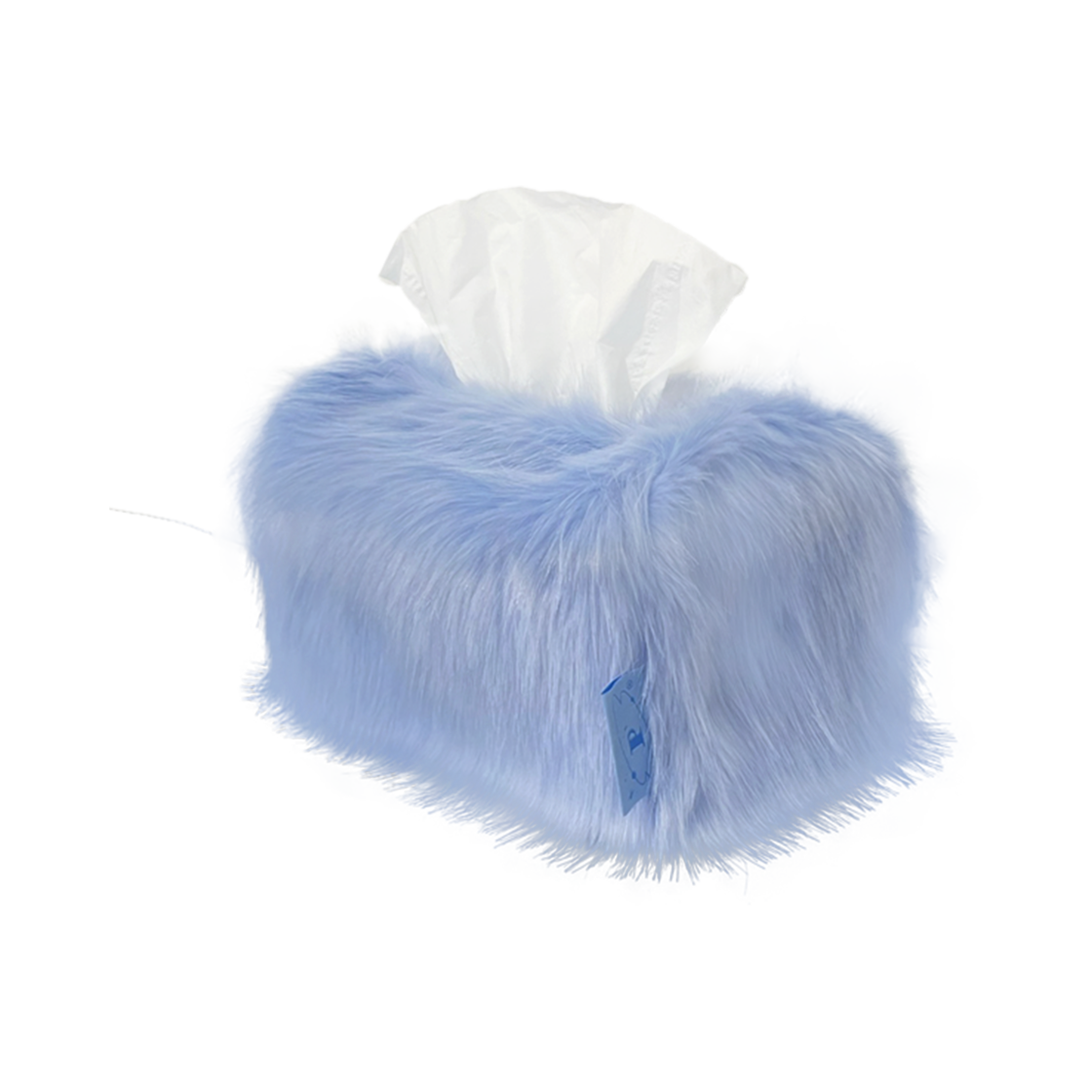 [3% 적립] 푸펫 퍼펫 티슈 케이스 스카이 블루([3% 적립] POUPPET Fur-ppet Tissue Case Sky Blue)