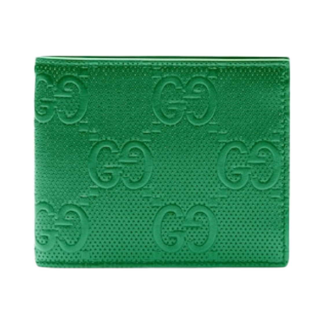 구찌 GG 엠보스 코인 반지갑 그린(Gucci GG Embossed Bi-Fold Wallet Green) - 1