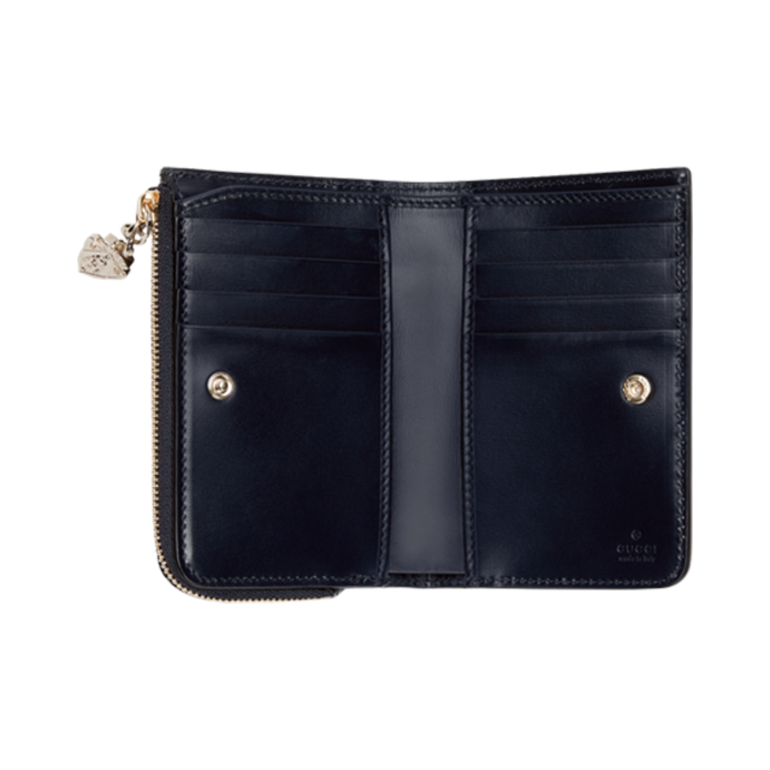 구찌 루체 미니 지갑 베이지 블루 캔버스(Gucci Luce Mini Wallet Beige Blue Canvas) - 2