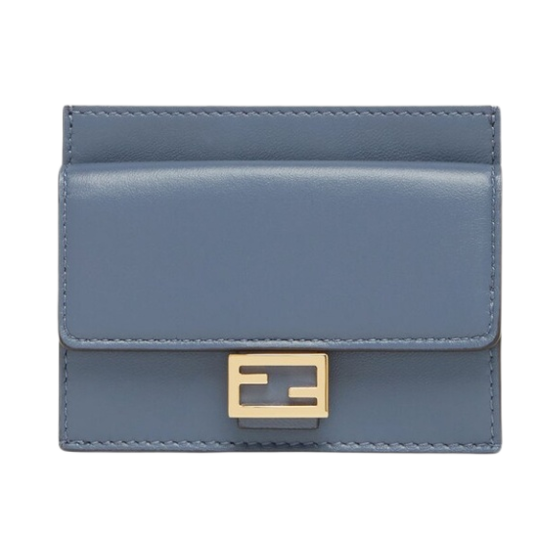 펜디 나파 레더 카드 홀더 블루(Fendi Nappa Leather Card Holder Blue) - 1