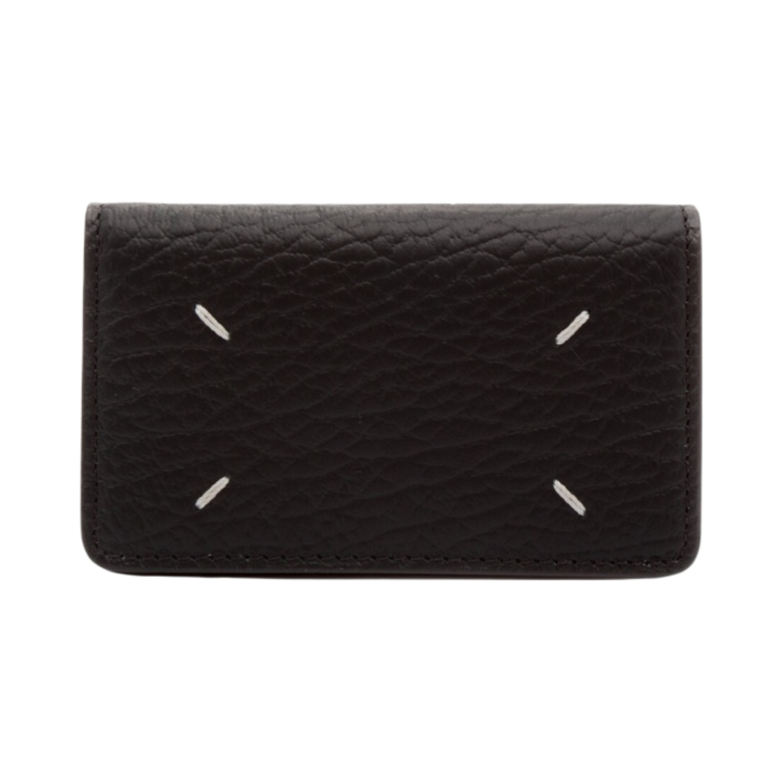 메종 마르지엘라 스티치 스냅 카드 지갑 블랙(Maison Margiela Stitch Snap Card Wallet Black) - 1