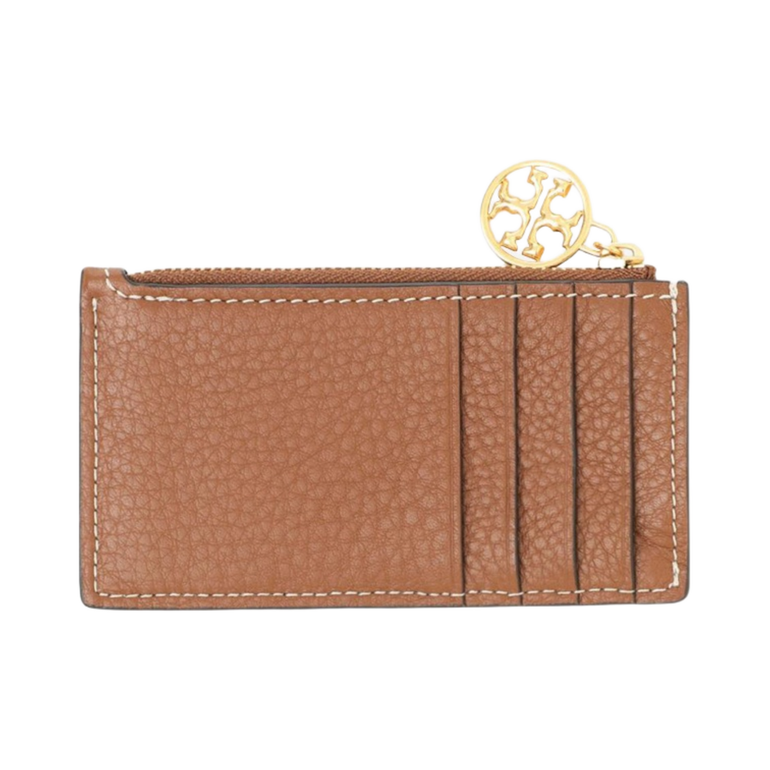 토리버치 밀러 탑 집 카드 케이스 라이트 엄버(Tory Burch Miller Top Zip Card Case Light Umberr) - 2