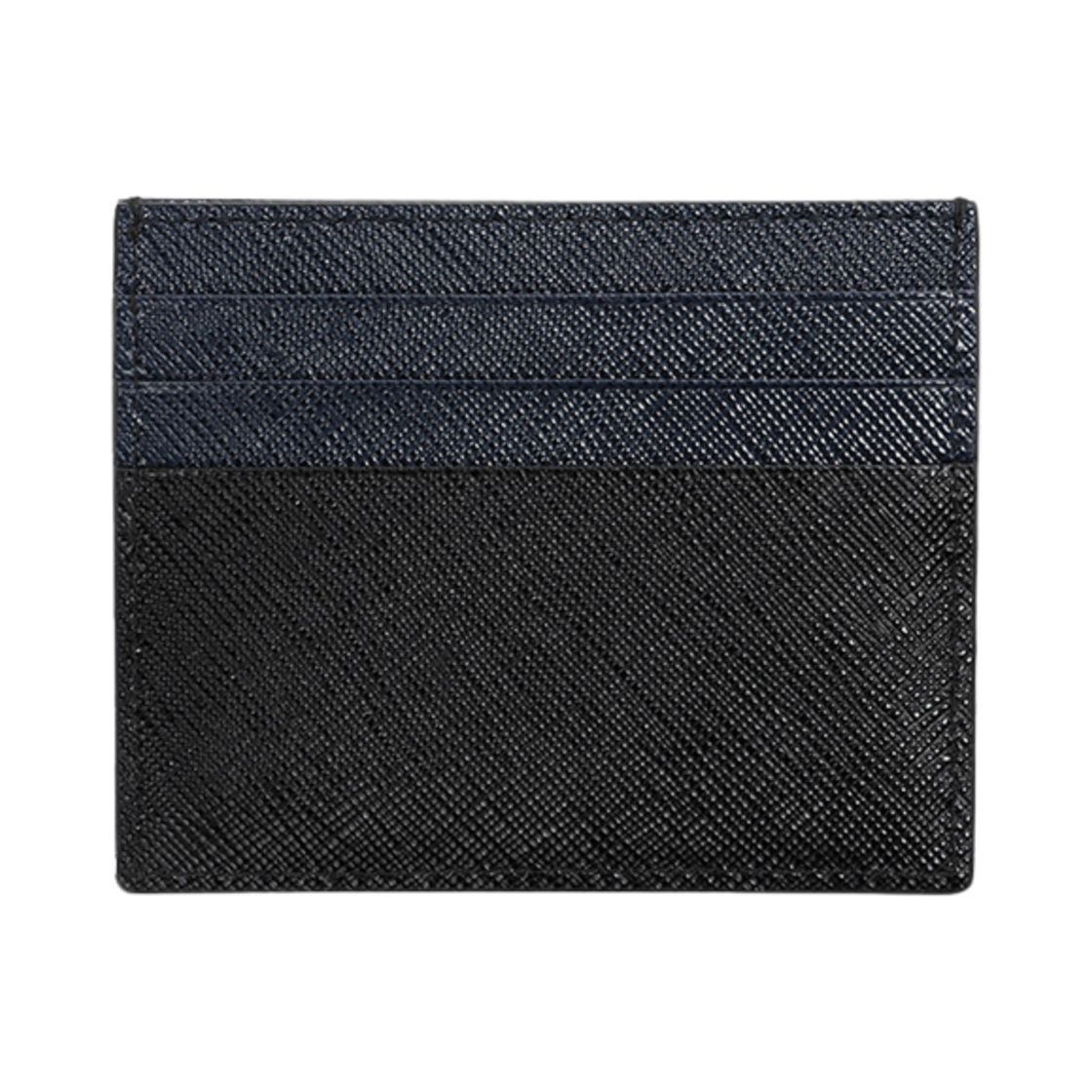 프라다 사피아노 레더 카드 홀더 발틱 블루(Prada Saffiano Leather Card Holder Baltic Blue) - 2