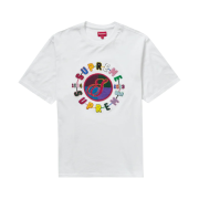 Supreme Chenille Crest S/S Top White - 23SS