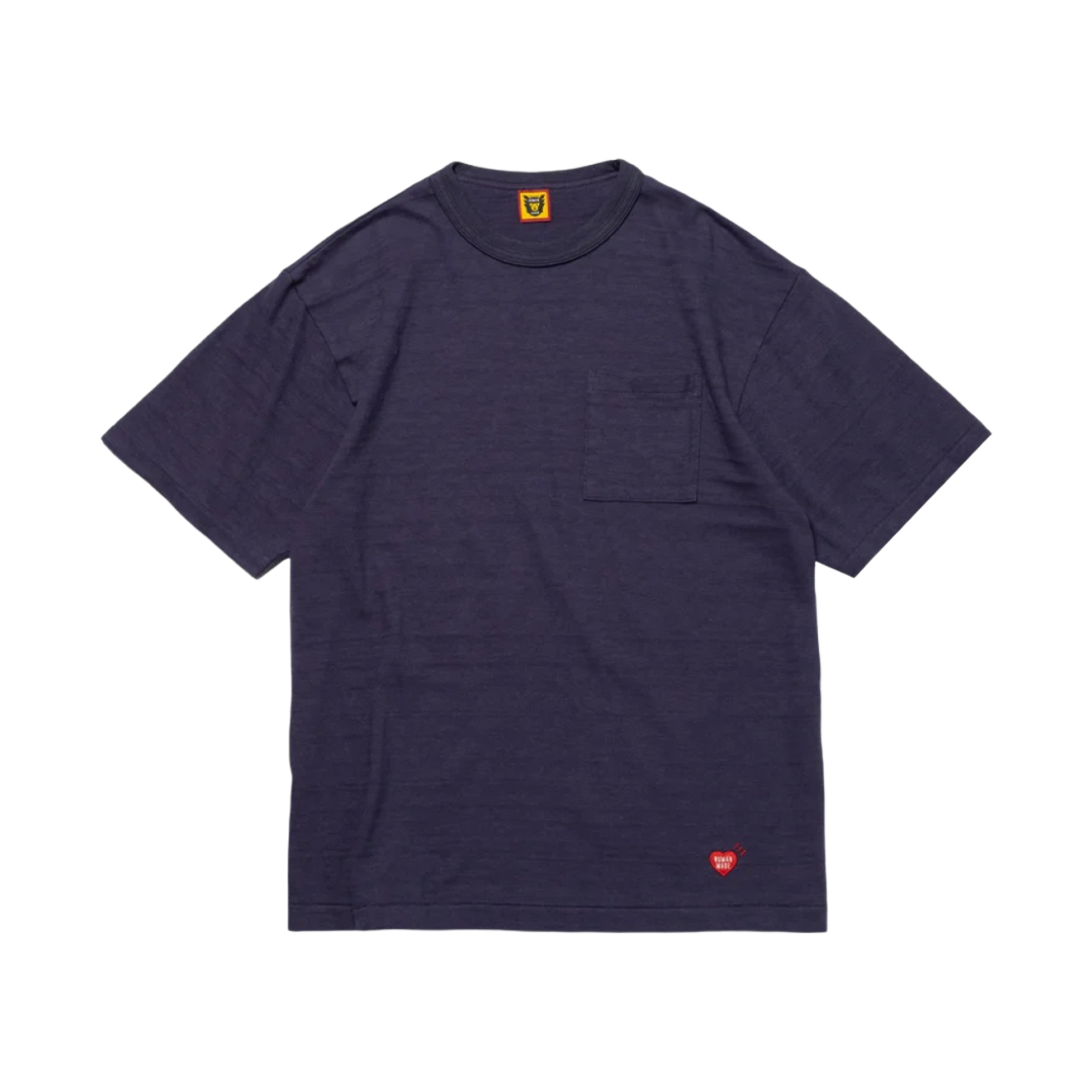 휴먼 메이드 하트 뱃지 포켓 티셔츠 네이비(Human Made Heart Badge Pocket T-Shirt Navy) - 1