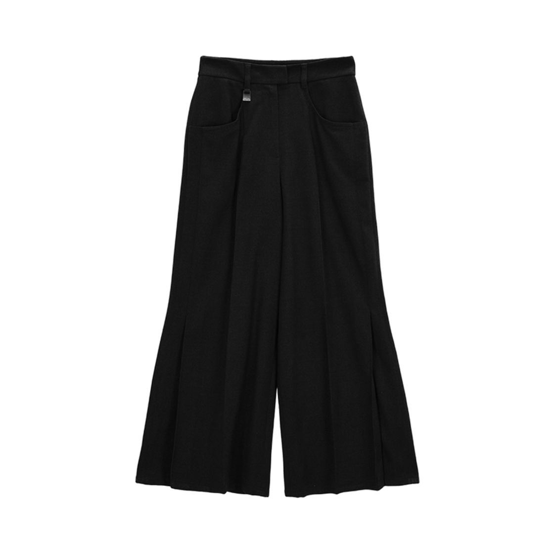 MK239NPT059MBB (W) Matin Kim Side Pleats Trouser Black