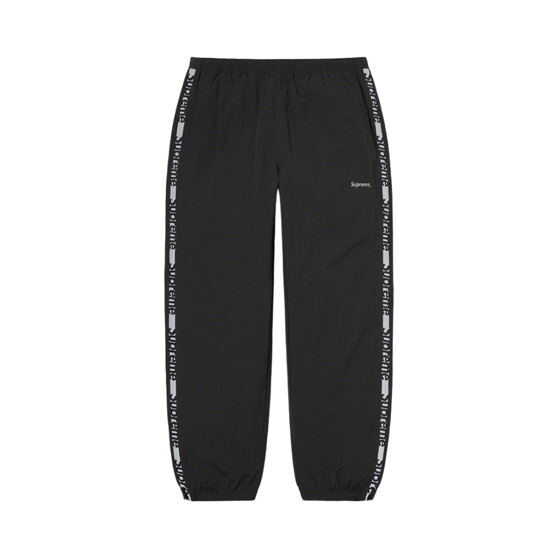 슈프림 리플렉티브 집 트랙 팬츠 블랙 - 21SS