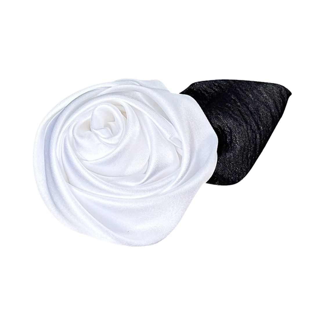 블루밍테일 x 오드원아웃 코사지 로즈 톡 화이트