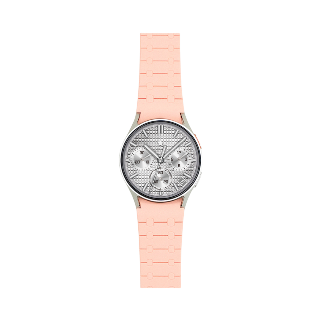 캘릭스 갤럭시워치 20mm 실리콘 마그네틱 스트랩 피치 핑크(CALYX Galaxy Watch 20mm Silicone Magnetic Strap Peach Pink)