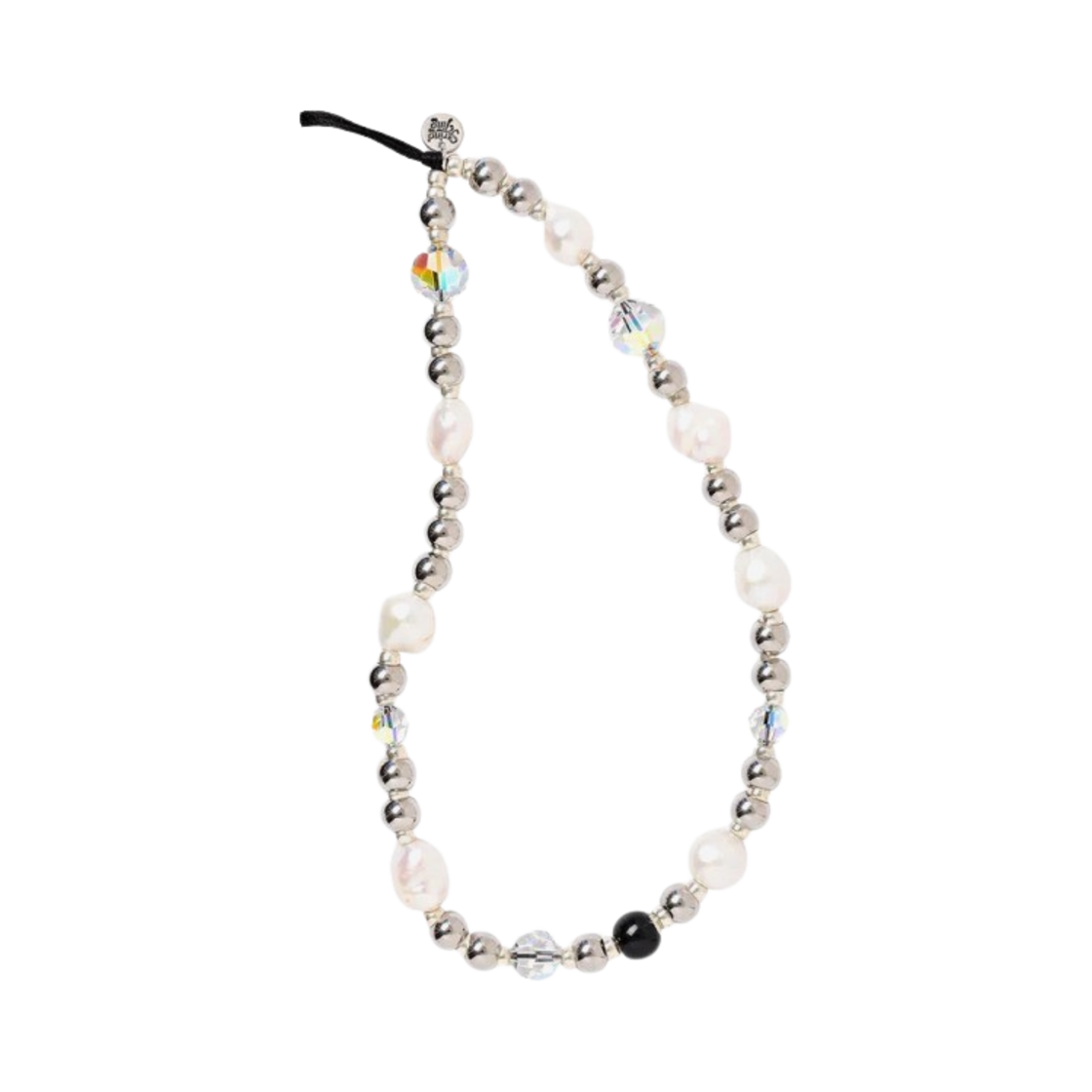 스트링 팅 스틸 마이 펄 트랩 리스틀릿 폰 스트랩(String Ting Steel My Pearl Trap Wristlet Phone Strap)