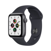 Apple Watch SE 40mm GPS Space Gray Aluminum Case with Sport Band Midnight (Korean Ver.)