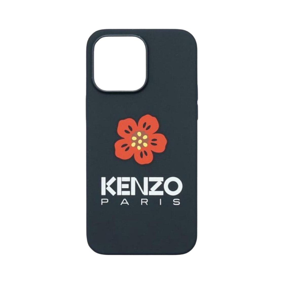 FD5COI14PSPC Kenzo iPhone 14 Pro Boke Flower Case Black