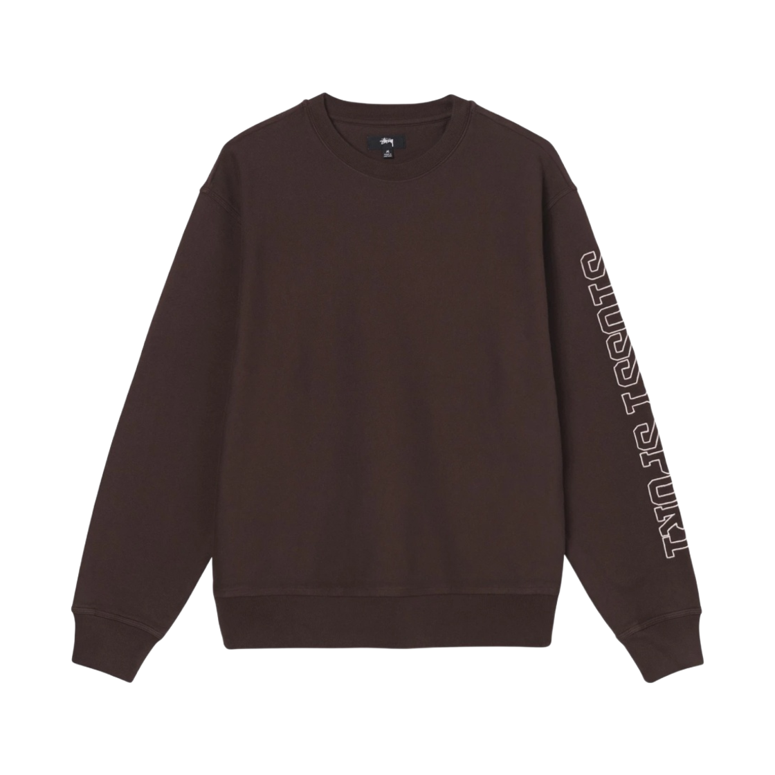 스투시 스포츠 자수 크루넥 브라운(Stussy Sport Embroidered Crew Brown) - 1
