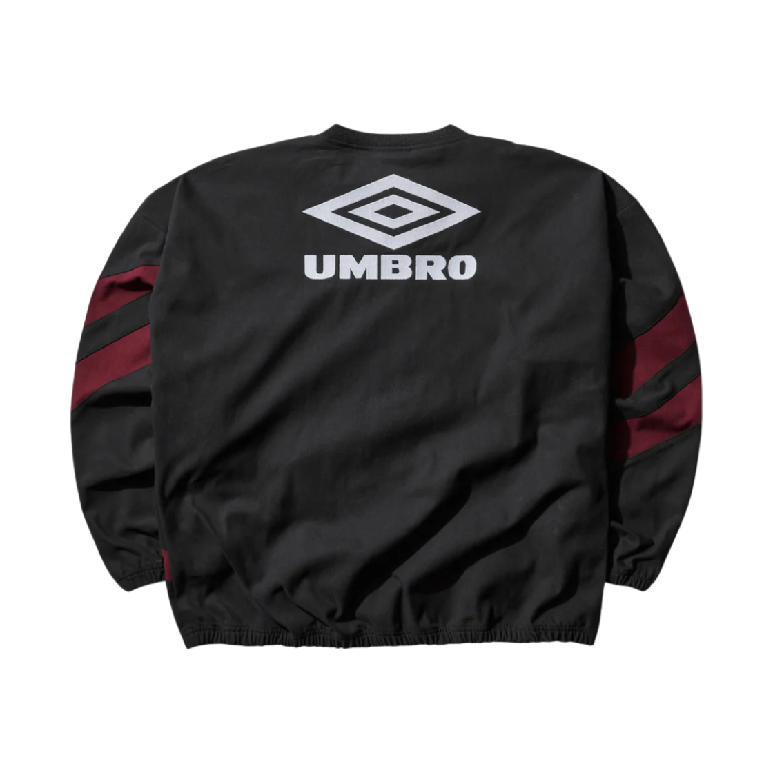 엄브로 x 슬램잼 1993 드릴 폴로 블랙 버건디(Umbro x Slam Jam 1993 Drill Polo Black Burgundy) - 2