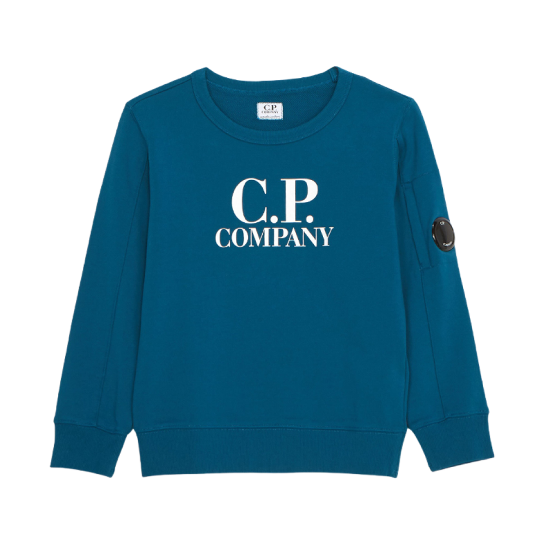 CUF00BLCA6940825 (Kids) C.P. Company Logo Detail Sweatshirt Blue