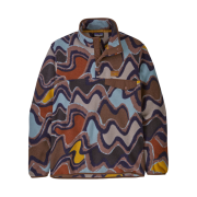 Patagonia Lightweight Synchilla Snap-T Fleece Pullover Currents Dulse Mauve