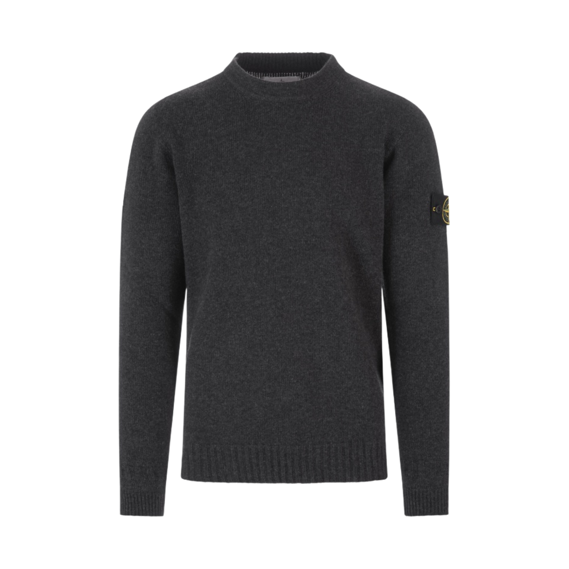 스톤 아일랜드 524A3 램스울 크루넥 니트 다크 그레이 - 22FW(Stone Island 524A3 Lambswool Crewneck Knit Dark Grey - 22FW) - 1