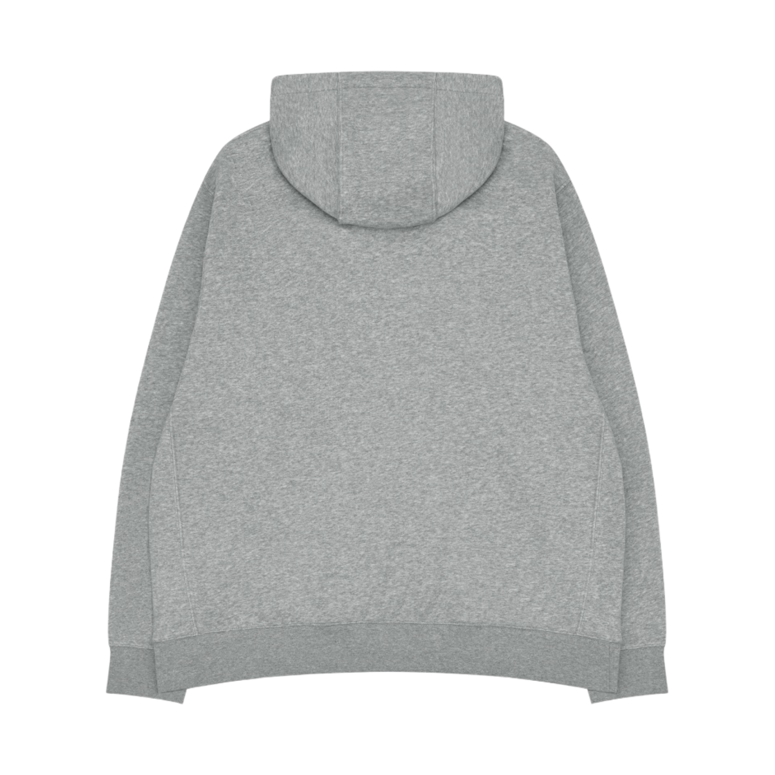 나이키 NSW 클럽 플리스 그래픽 풀오버 후드 그레이 헤더 - 아시아(Nike NSW Club Fleece Graphic Pullover Hoodie Grey Heather - Asia) - 2