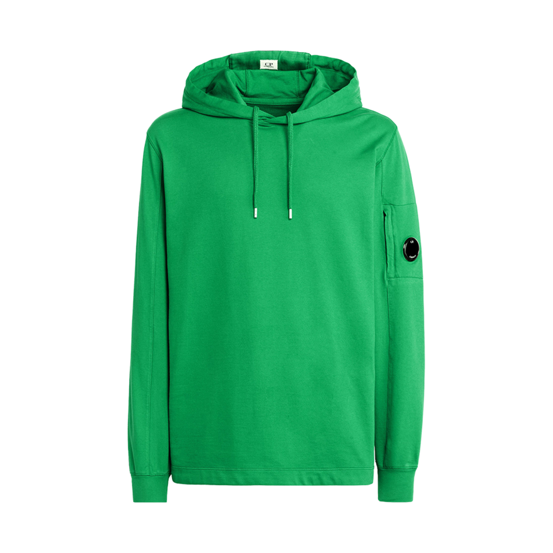 C.P. 컴퍼니 라이트 플리스 후드 클래식 그린 - 23FW(C.P. Company Light Fleece Hoodie Classic Green - 23FW) - 1