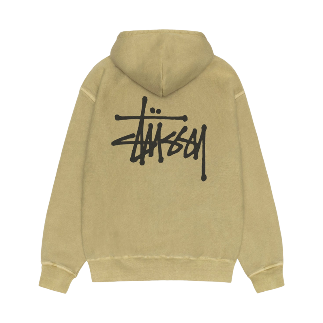 1925001 Stussy Basic Pigment Dyed Hoodie Elm