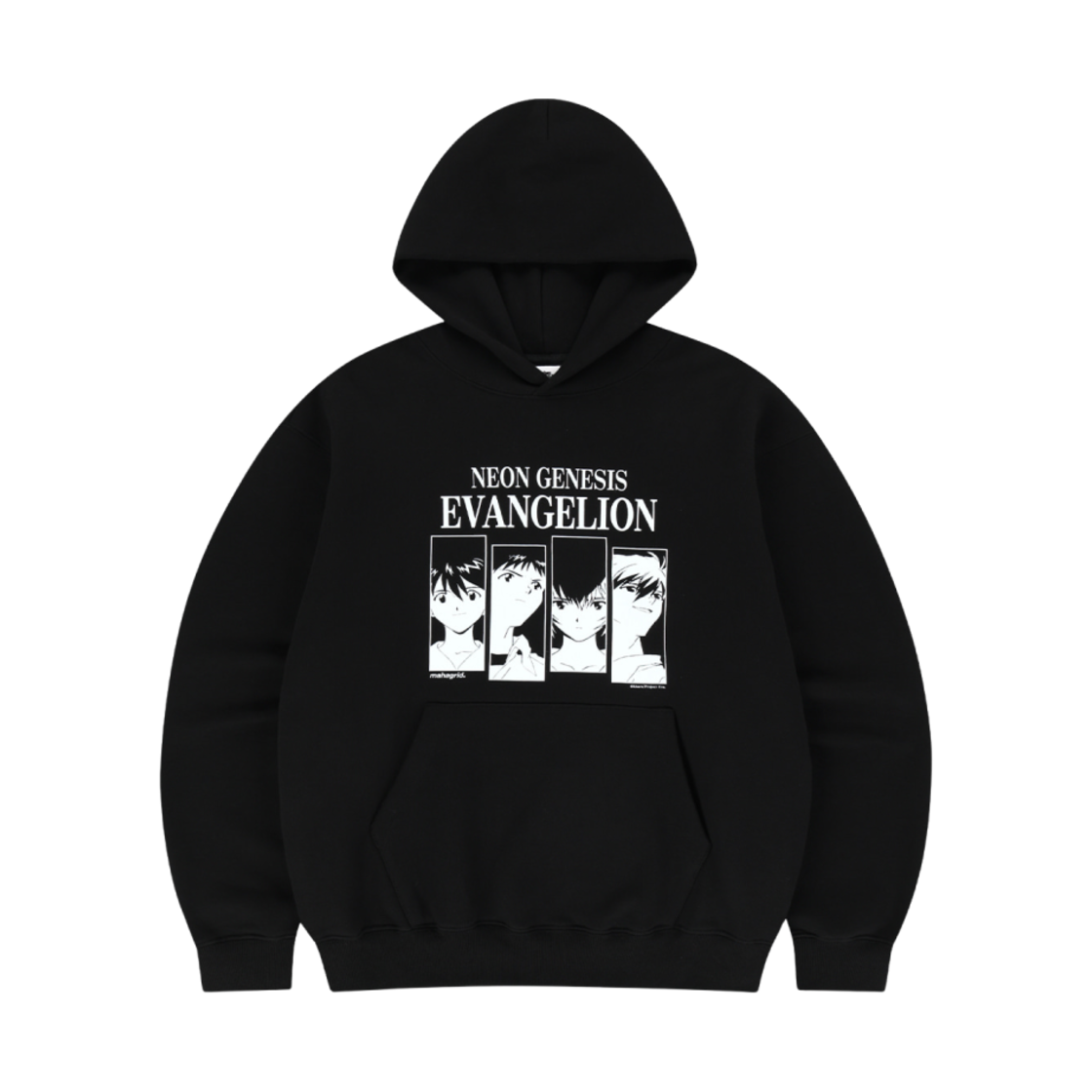 MG2EFMM403BBK Mahagrid x Evangelion Pilots Hoodie Black