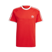 Adias Adicolor Classics 3-Stripes T-Shirt Red - KR Sizing