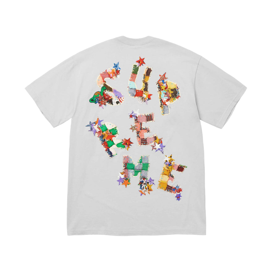 슈프림 패치워크 티셔츠 시멘트 - 24SS(Supreme Patchwork T-Shirt Cement - 24SS) - 1