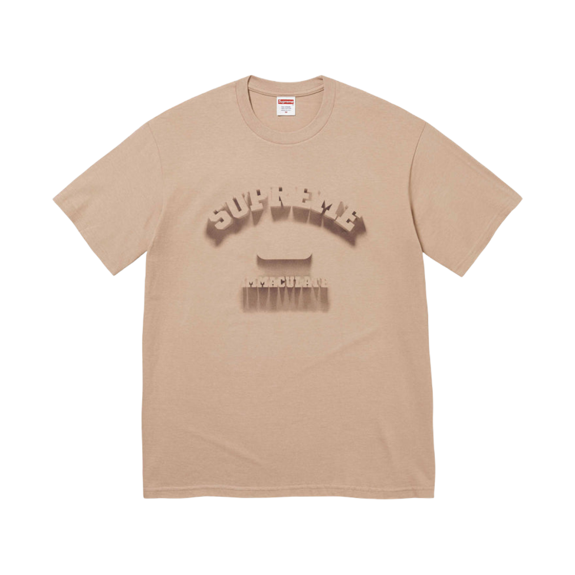 - Supreme Shadow T-Shirt Khaki - 24SS