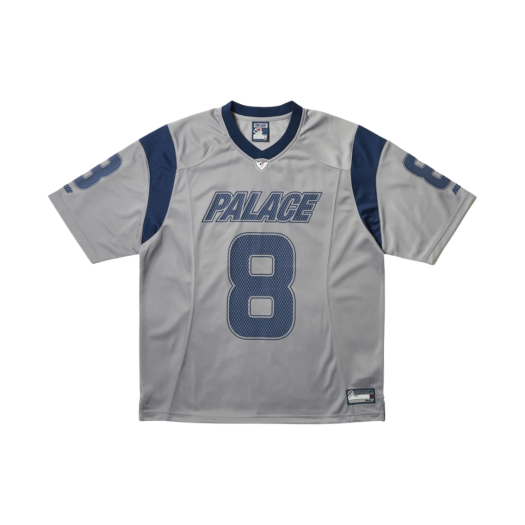 Palace Mesh Team Jersey Grey - 24SS