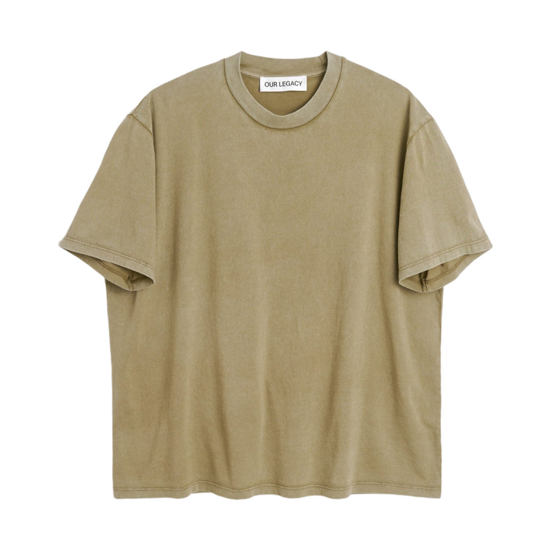 M2256BC Our Legacy Box T-Shirt Cavalry Olive Legacy Jersey