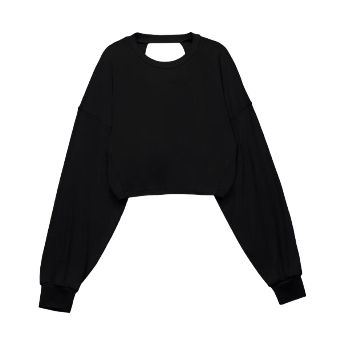 (W) 다이닛 백리스 탑 블랙((W) Deinet Backless Top in Black)
