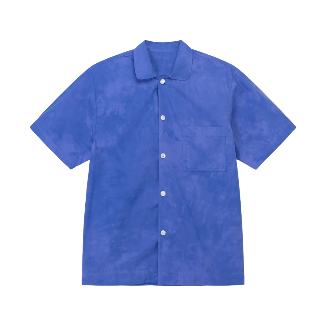 스투시 x 테클라 숏슬리브 포플린 파자마 셔츠 울트라마린 - 22SS