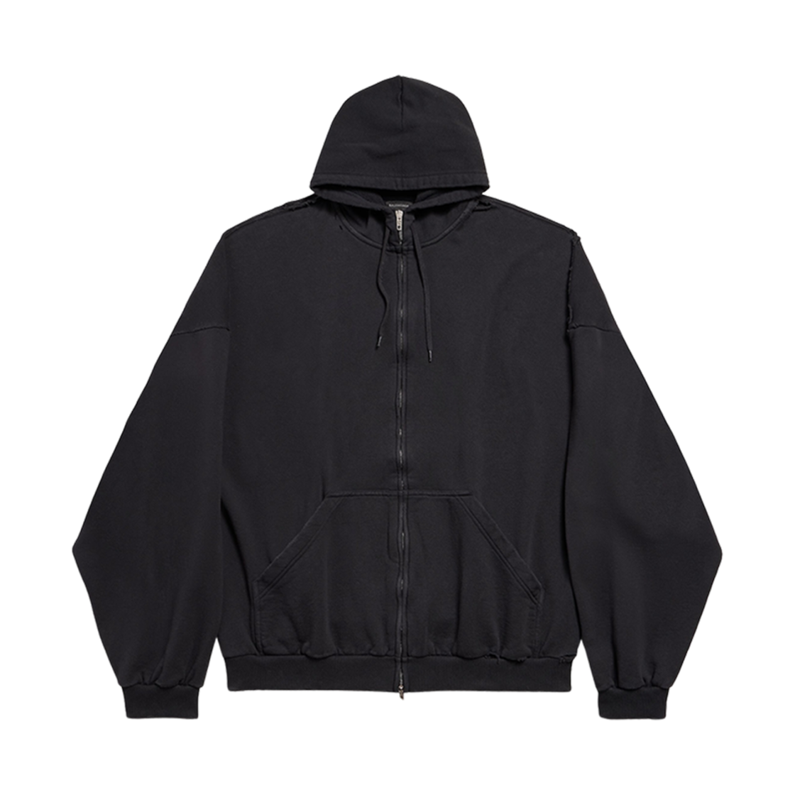 Balenciaga Paris Moon No-Pocket Hoodie available on Net-A-Porter