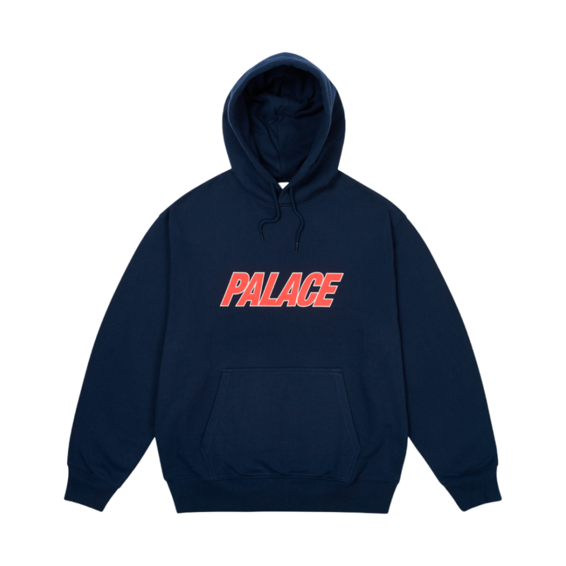 - Palace Duo Logo Hood Navy - 25SS