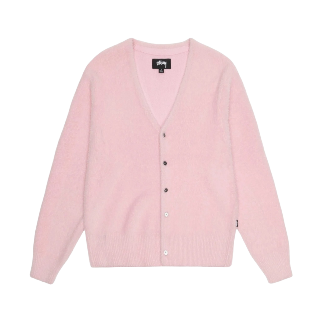 스투시 쉐기 가디건 라이트 핑크