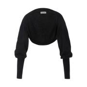 (W) Threetimes Muffin Bolero Black