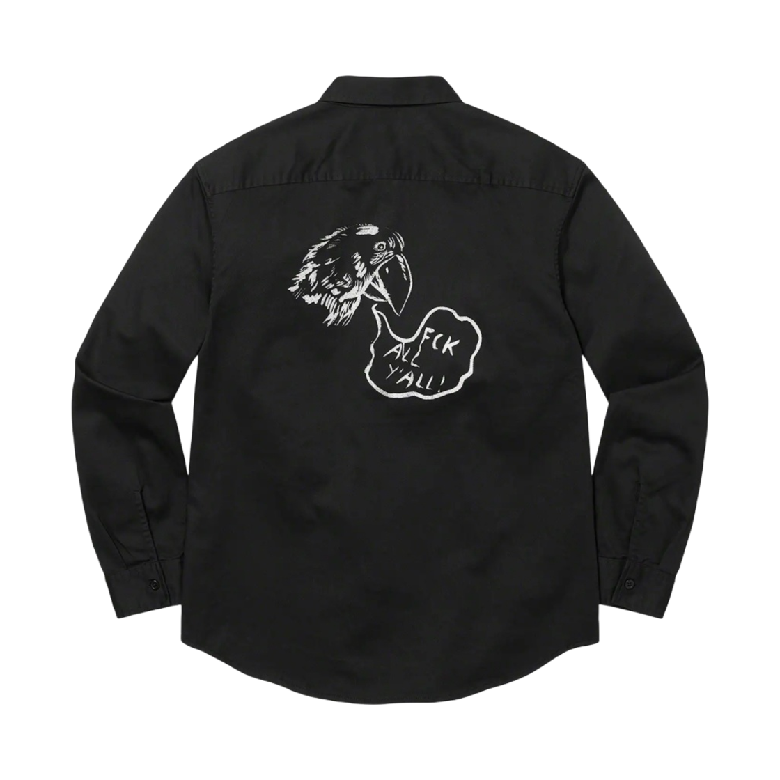 슈프림 레이몬드 페티본 워크 셔츠 블랙 - 22FW(Supreme Raymond Pettibon Work Shirt Black - 22FW) - 1