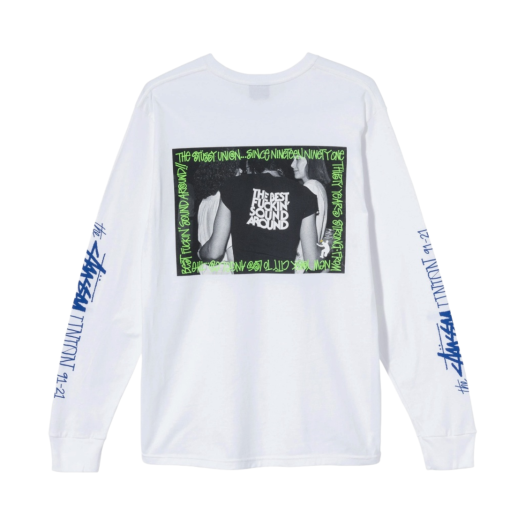 Stussy x Union Best Fuckin' Sound LS T-Shirt White