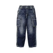 Supreme x True Religion Denim Cargo Pants Washed Blue - 21FW