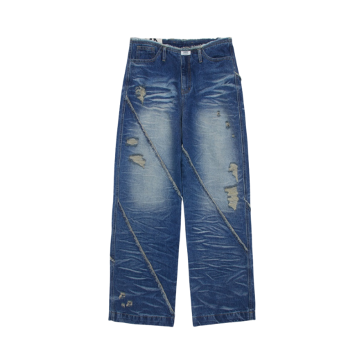 Ader Error Ely Jeans Blue