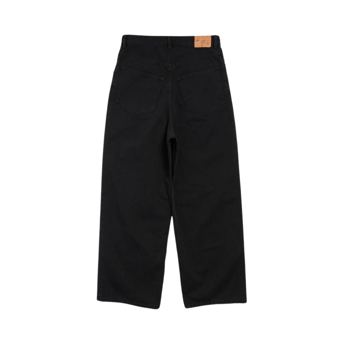 (W) 발렌시아가 배기 팬츠 블랙((W) Balenciaga Baggy Pants Black) - 2