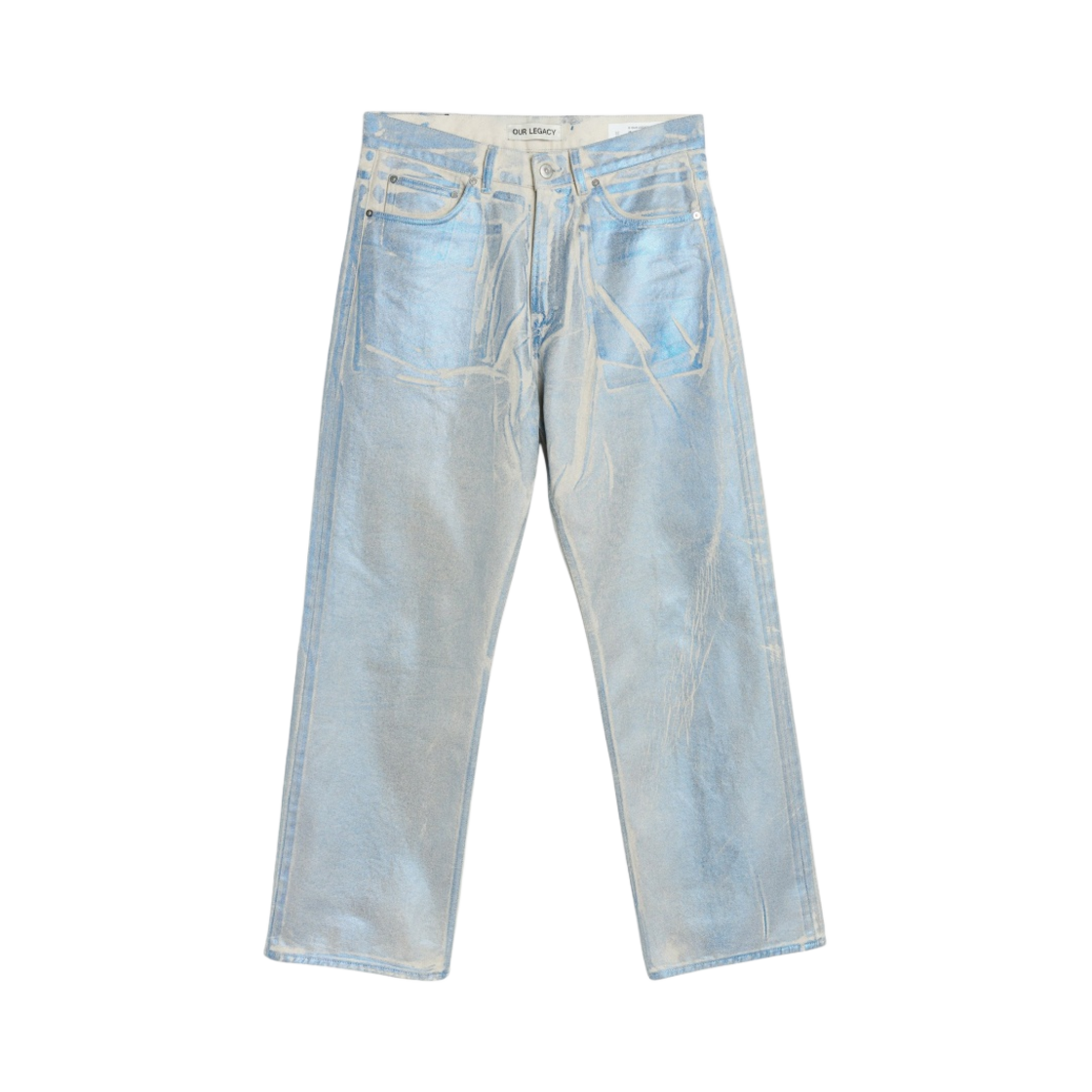 아워레가시 써드컷 블루 포일 데님(Our Legacy Third Cut Blue Foil Denim) - 1