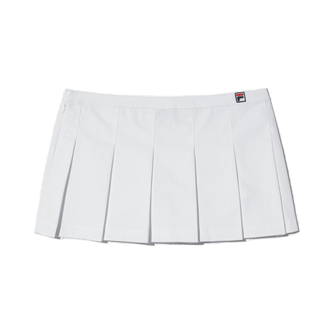 1100FS2SKH2H91FWHI [6% 적립] FILA Hailey Bieber Pleated Skirt White