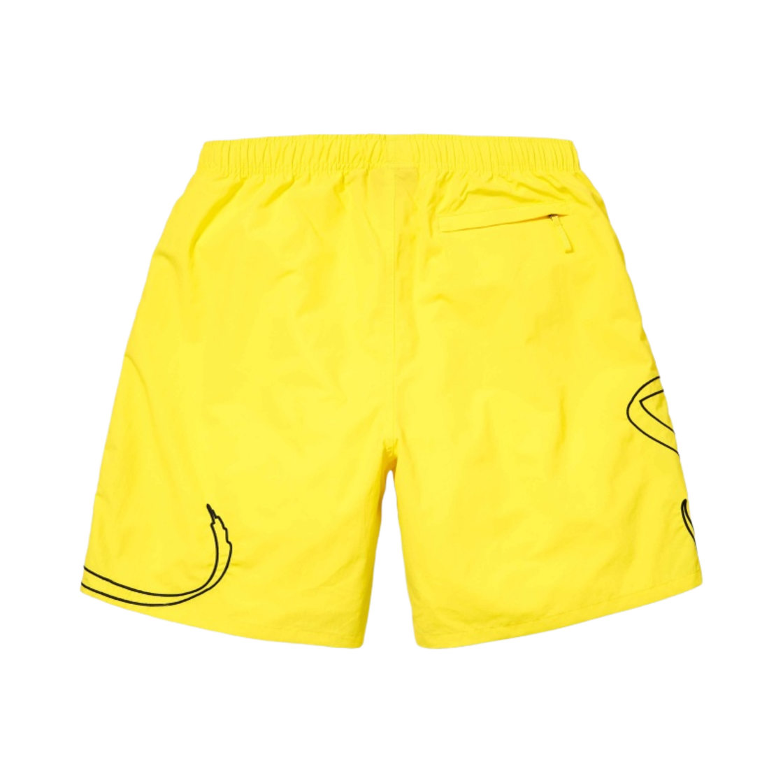 슈프림 태그 워터 쇼츠 옐로우 - 24SS(Supreme Tag Water Short Yellow - 24SS) - 2